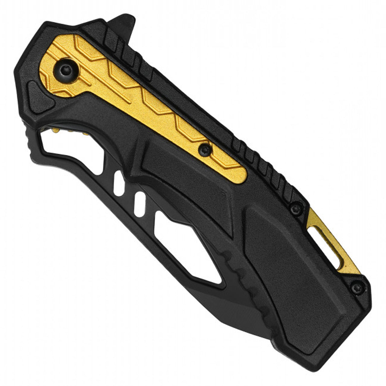 8.25" Tactical Yellow Pocket Knife – Bold & Reliable