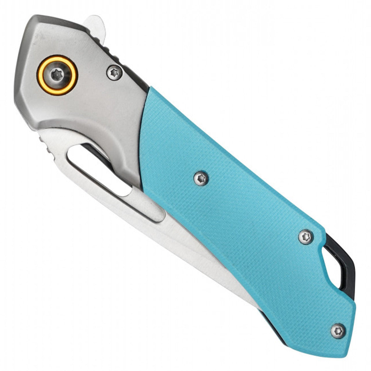 7.75" 2-Tone Blue Pocket Knife – Sleek & Functional