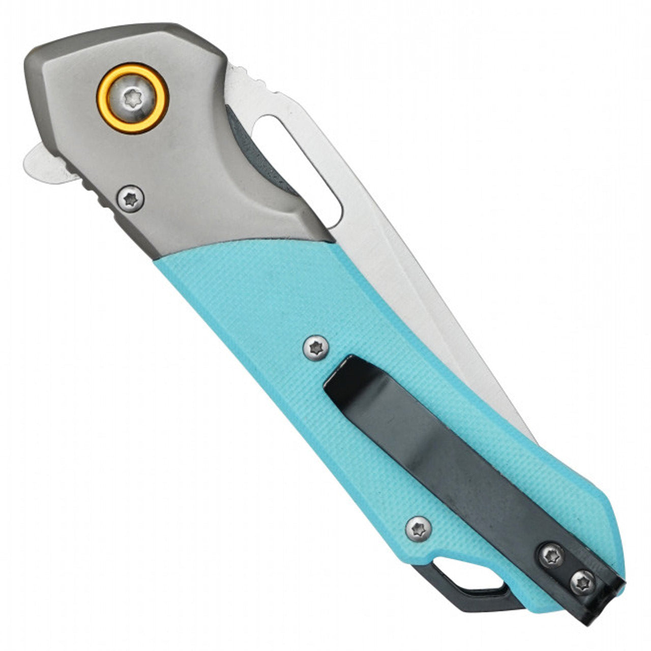 7.75" 2-Tone Blue Pocket Knife – Sleek & Functional