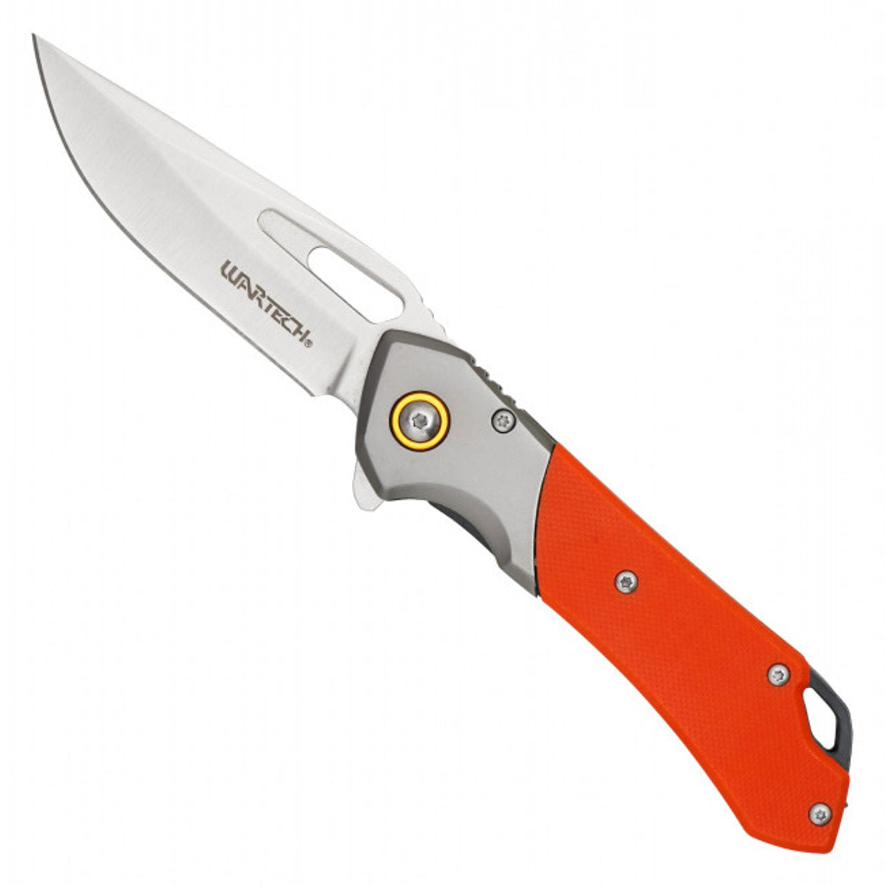 7.75" 2-Tone Orange Pocket Knife – Sleek & Versatile