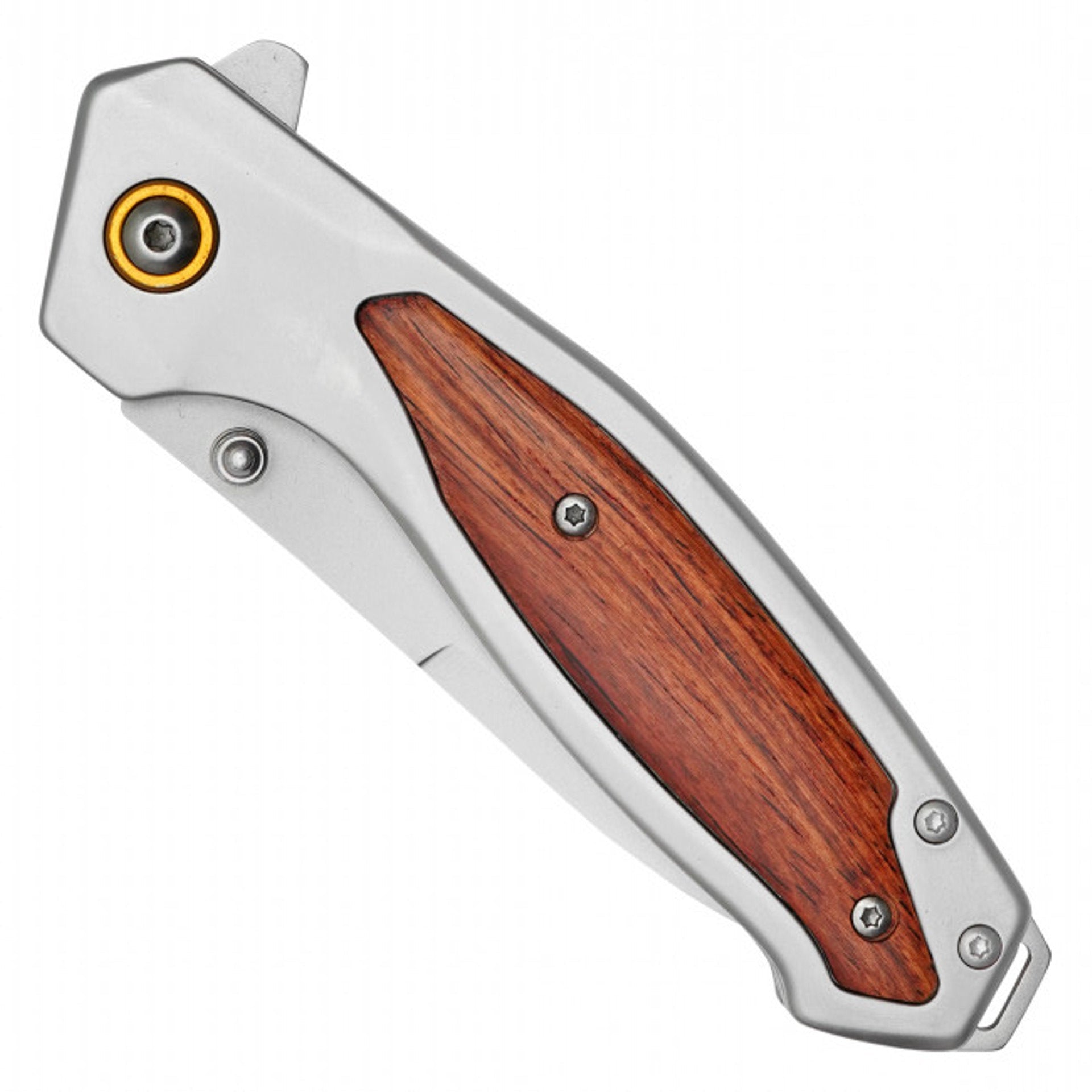 WARTECH - 8" Wood Handle Pocket Knife