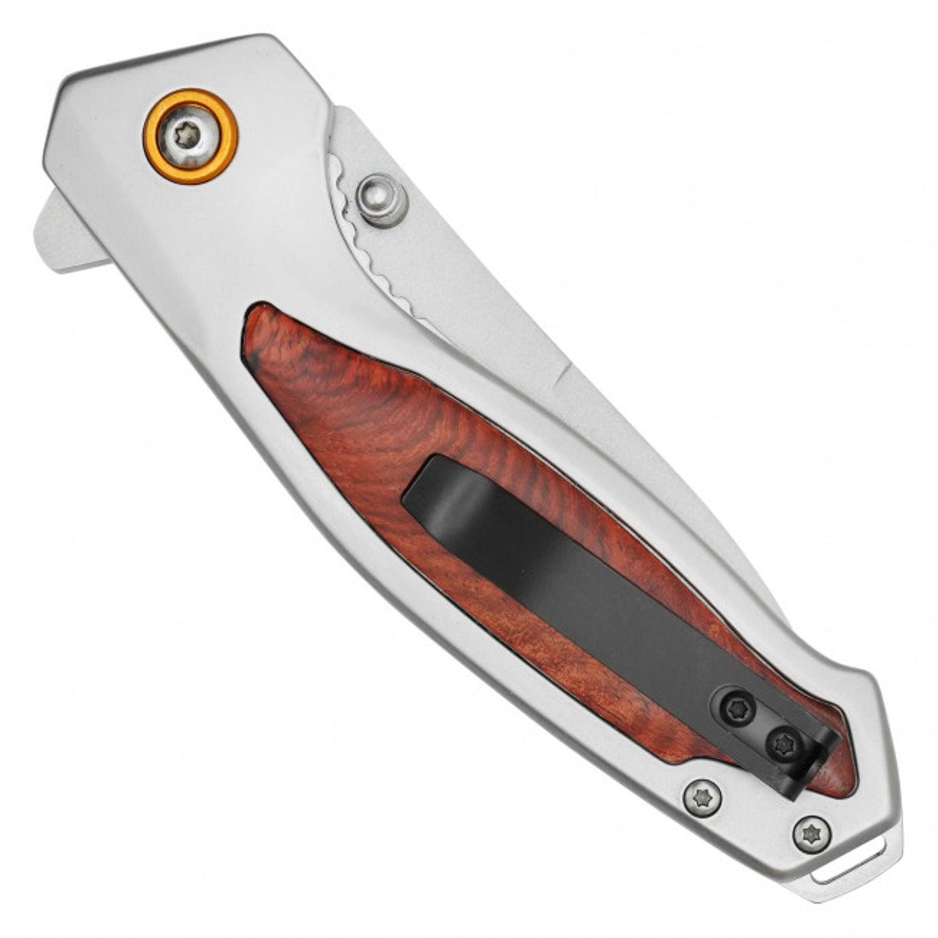 WARTECH - 8" Wood Handle Pocket Knife
