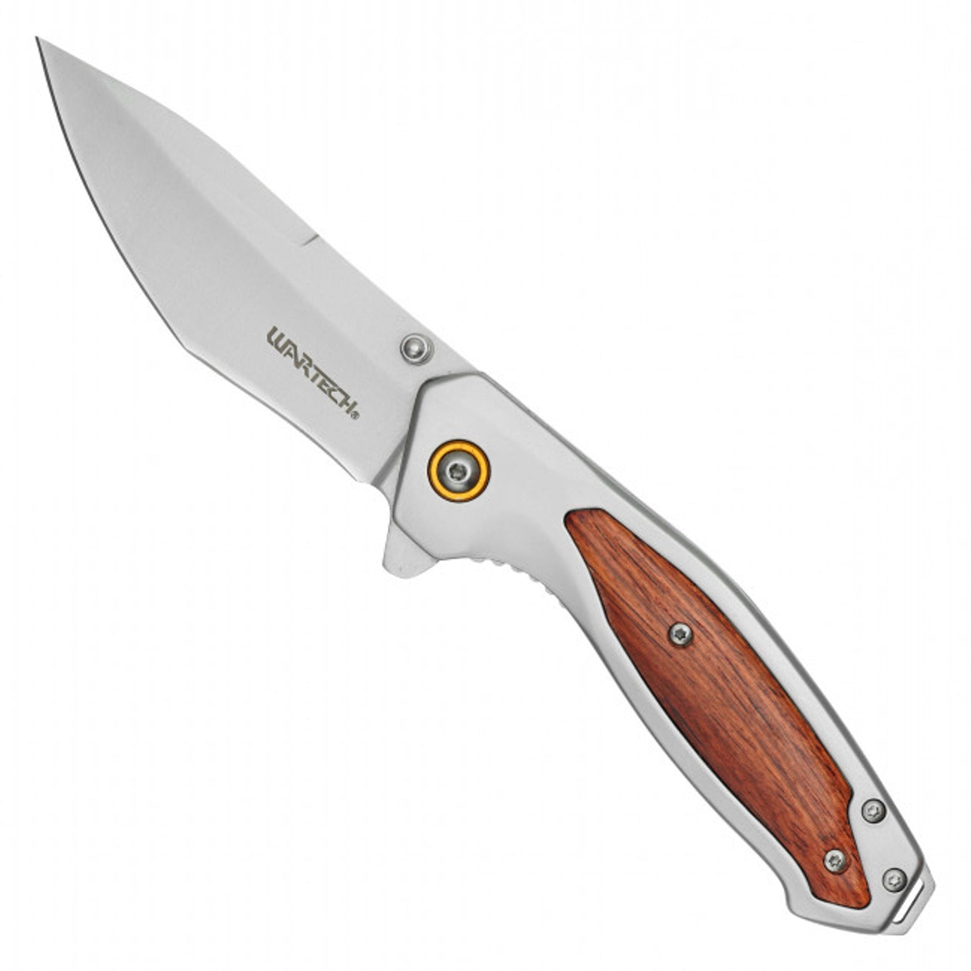 WARTECH - 8" Wood Handle Pocket Knife