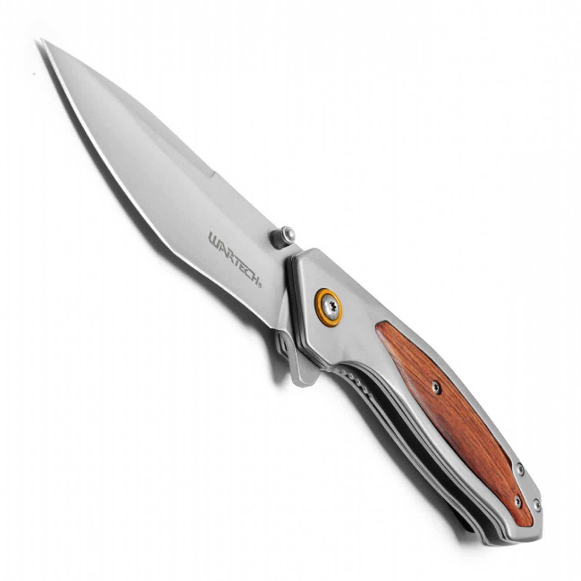 WARTECH - 8" Wood Handle Pocket Knife