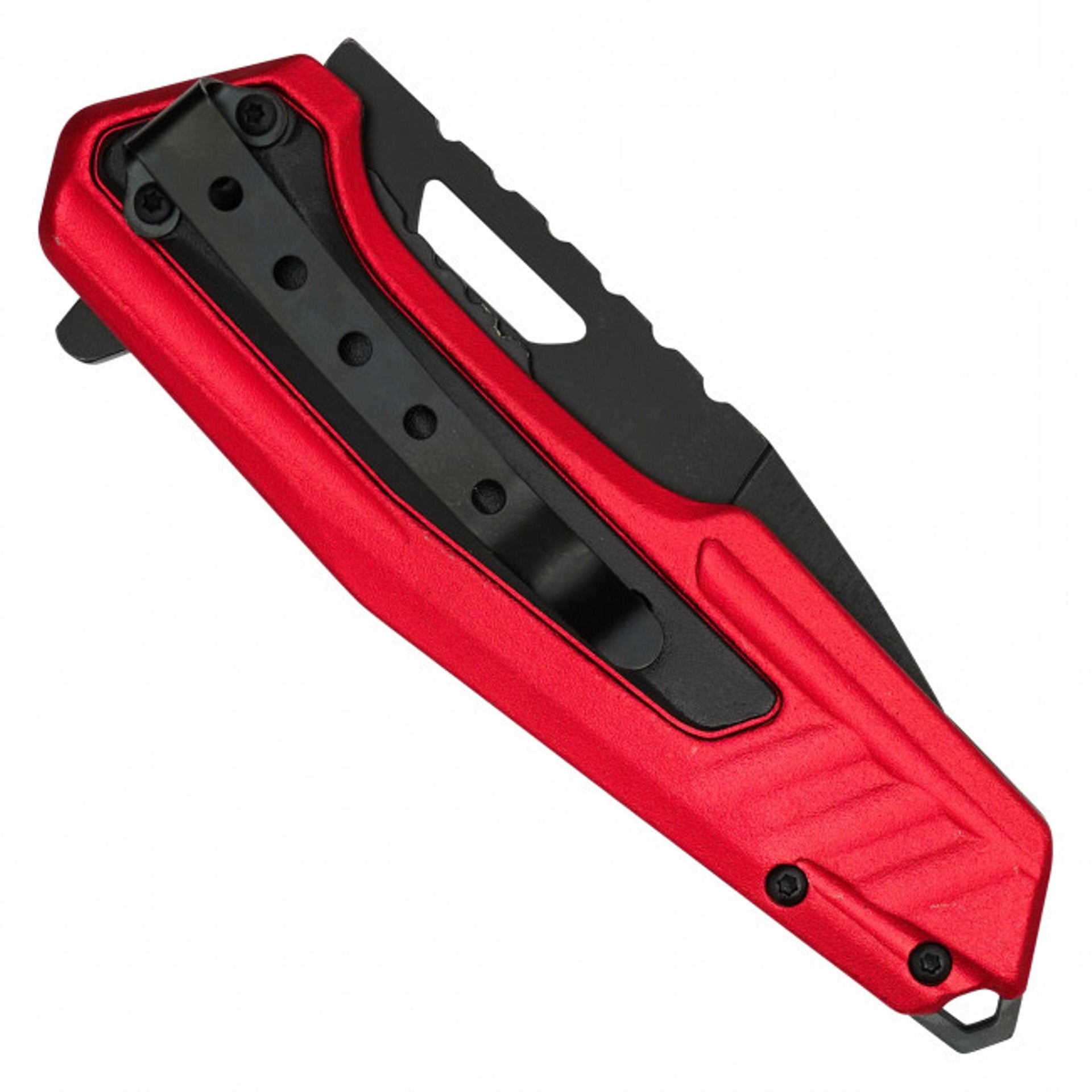 WARTECH 8" Number 23 Black & Red Pocket Knife – Power & Precision in Your Hands