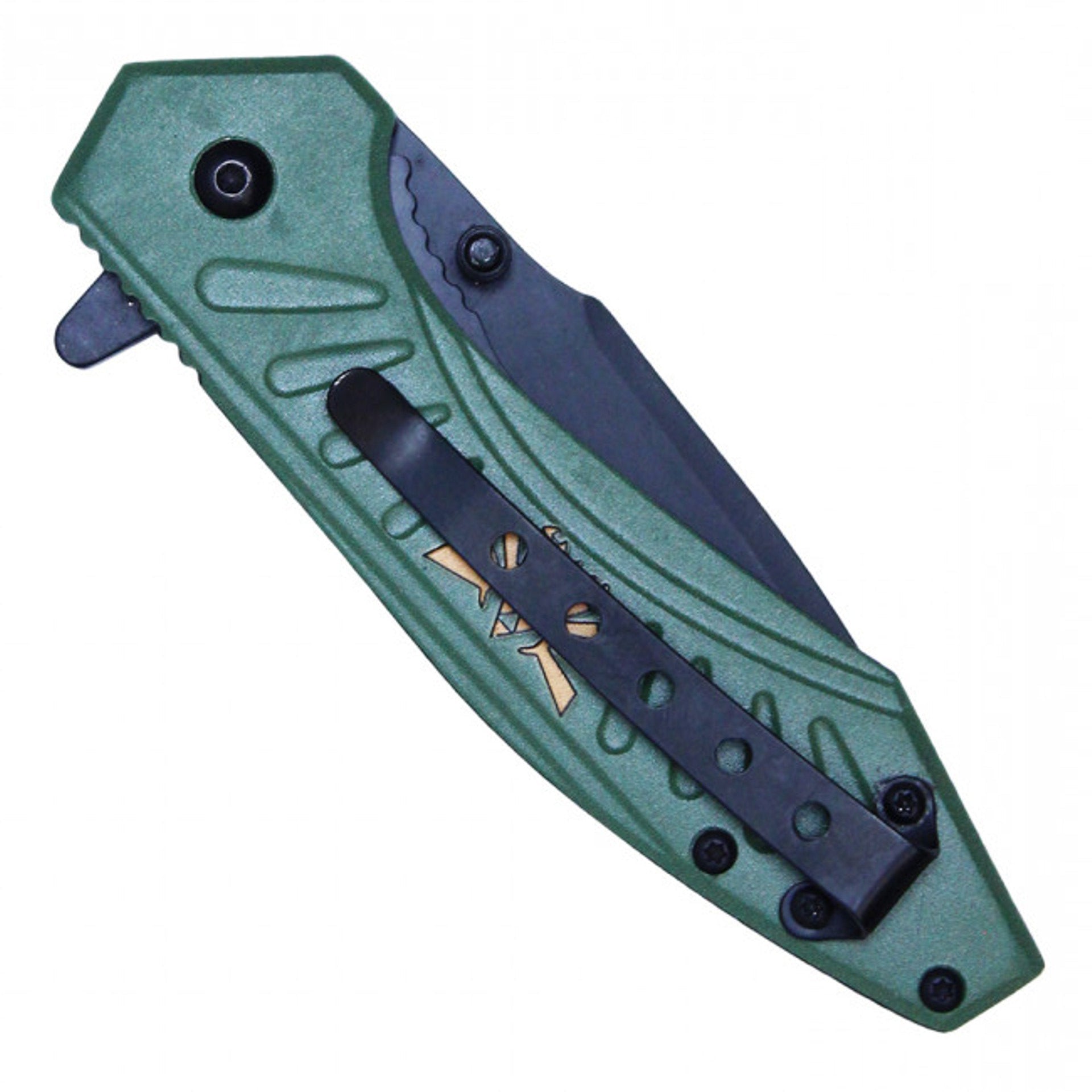 7.75" Assisted Open Pocket Knife - PWT313GN
