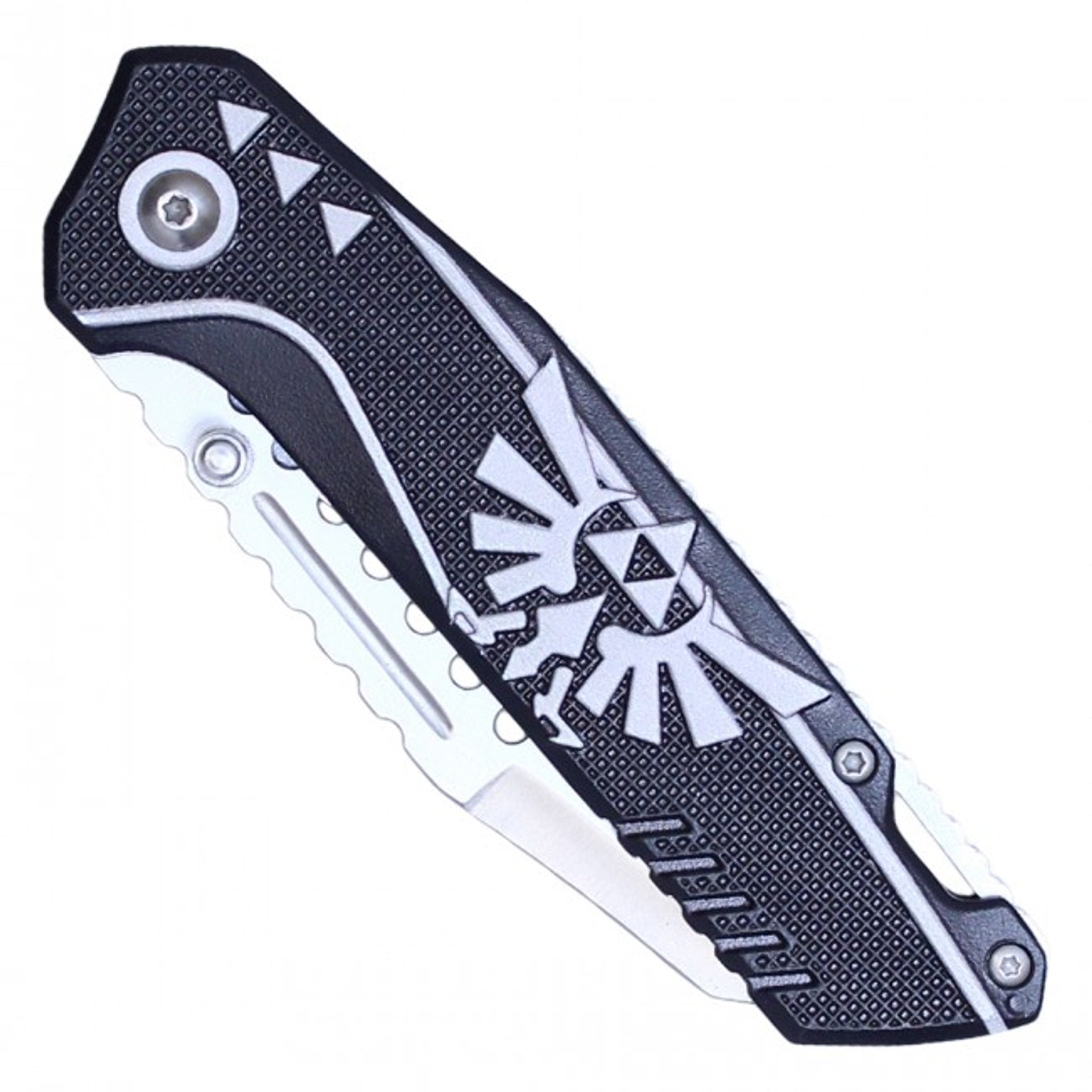 Triforce Silver Assisted Opening Pocket Knife – Legend of Zelda Inspired