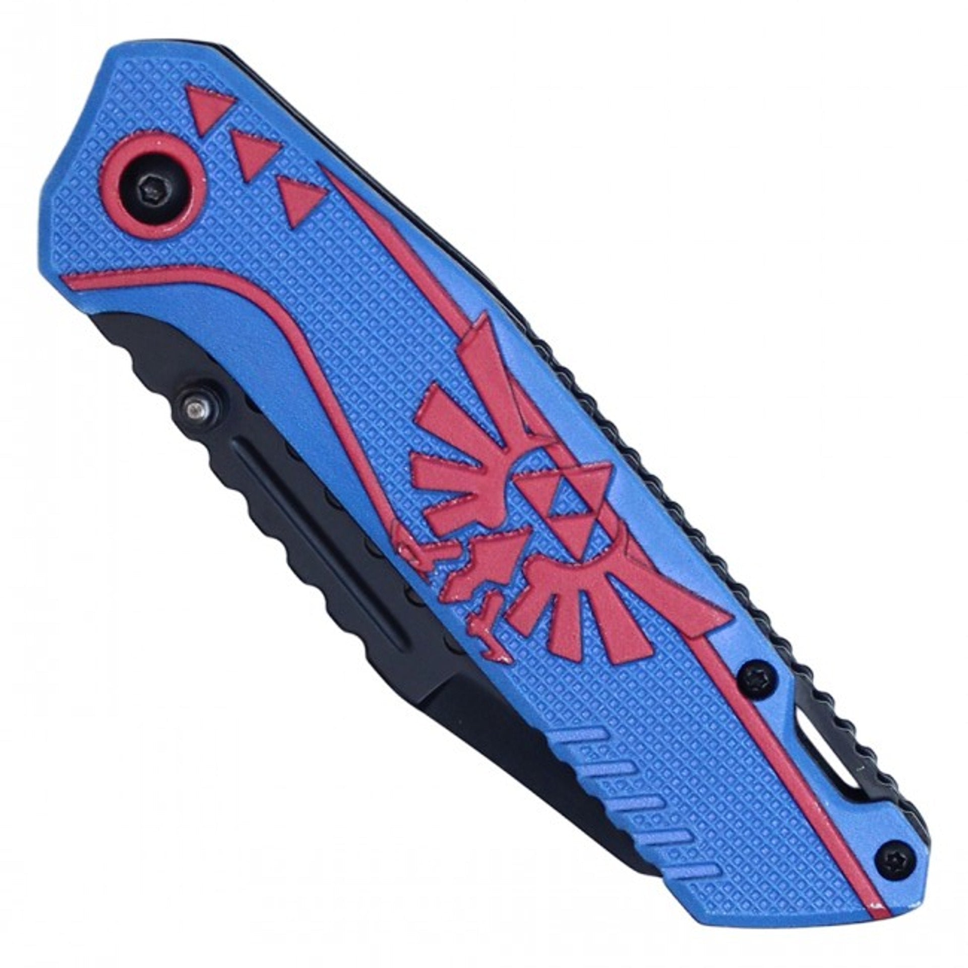 Triforce Blue Assisted Opening Pocket Knife – Legend of Zelda Inspired