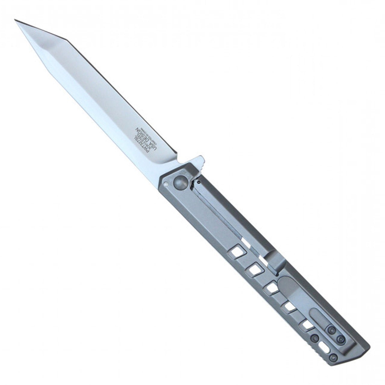Silver Assisted Pocket Knife | Knife Plug