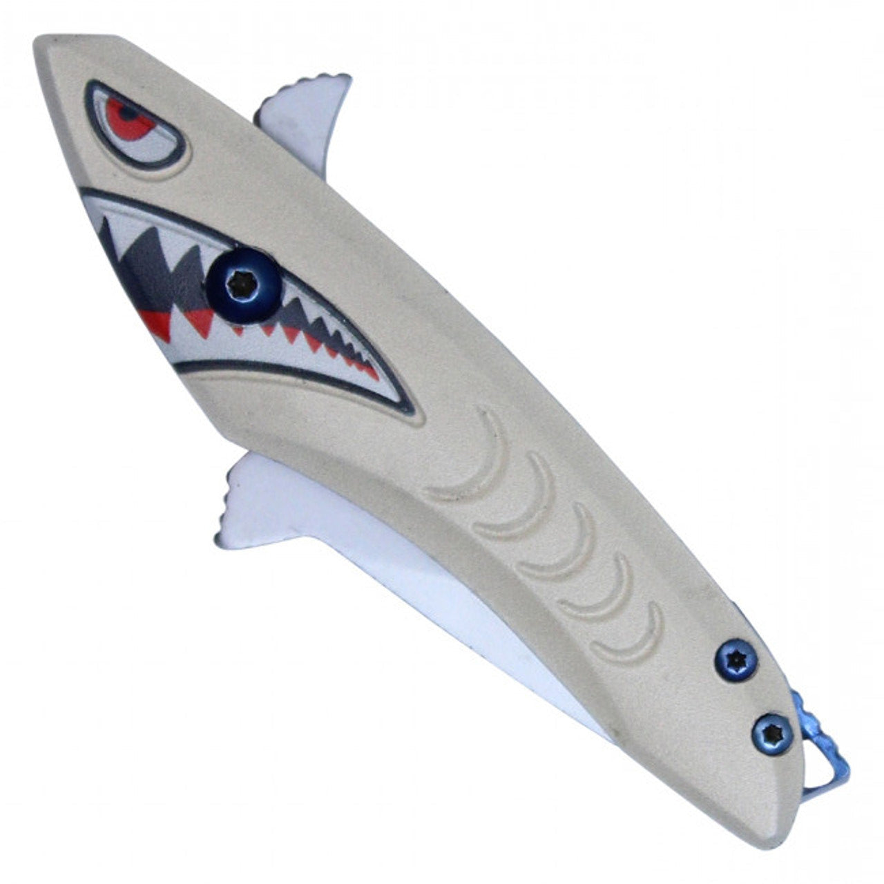 5.5" Assisted Open Shark Knife – Dirt