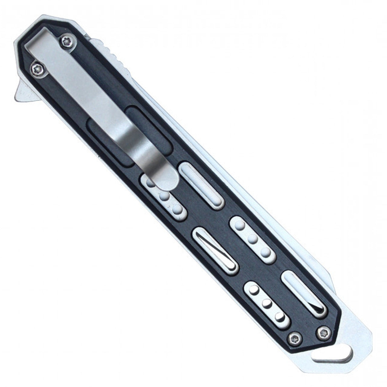 8.5" Spring Assisted Folding Knife (Black) | Tactical EDC Knife