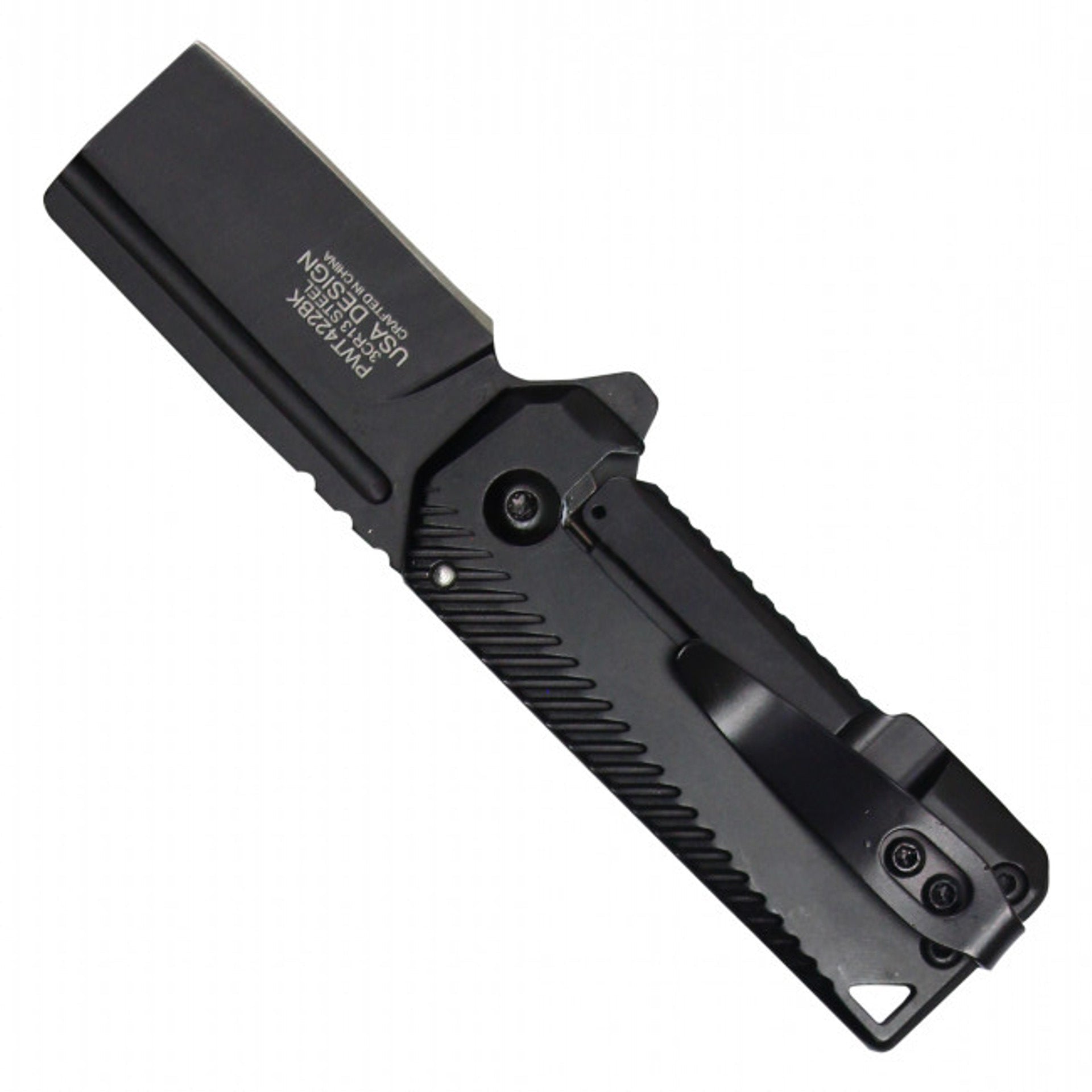 4.5" Black Micro Pocket Knife