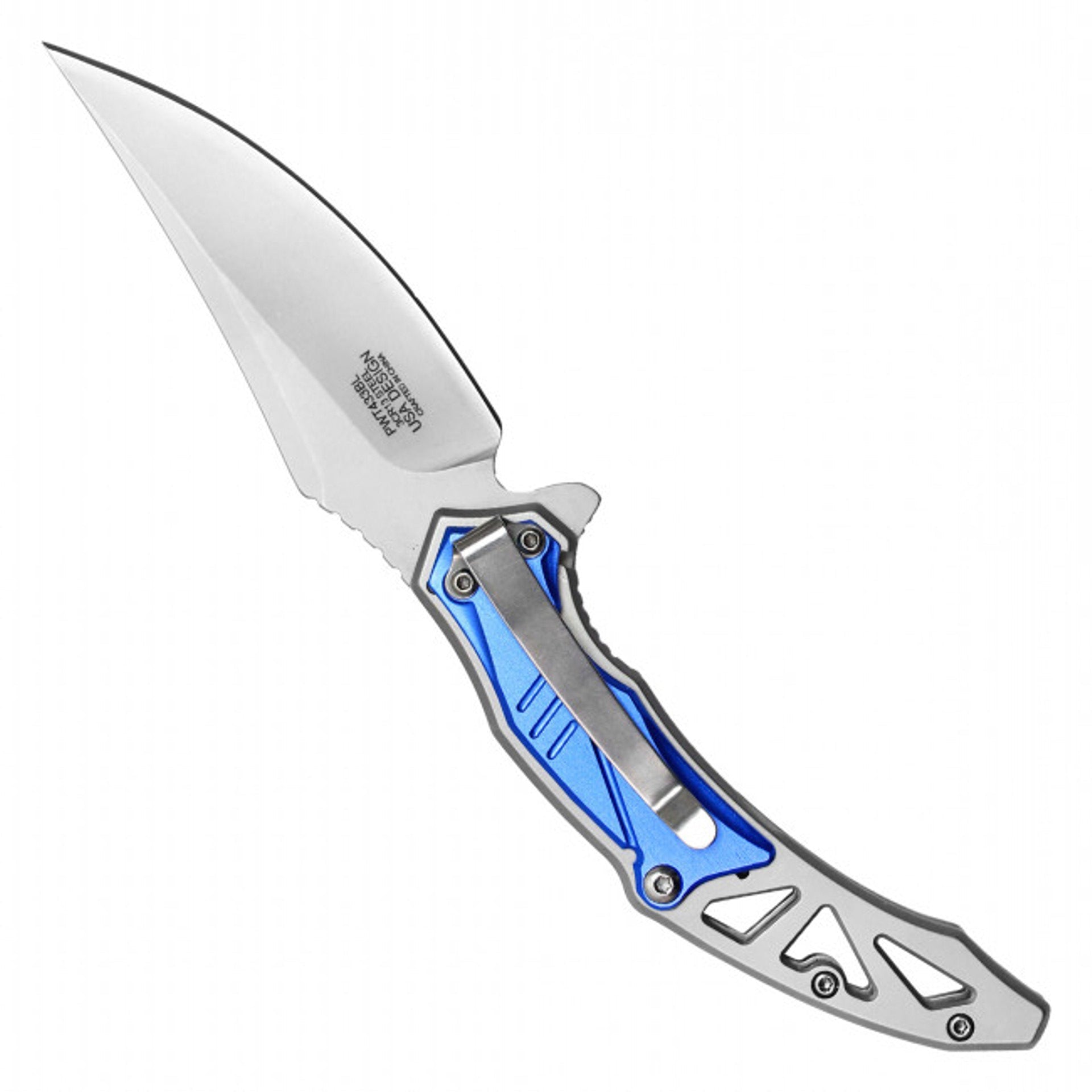 8.25" Pocket Knife - Blue