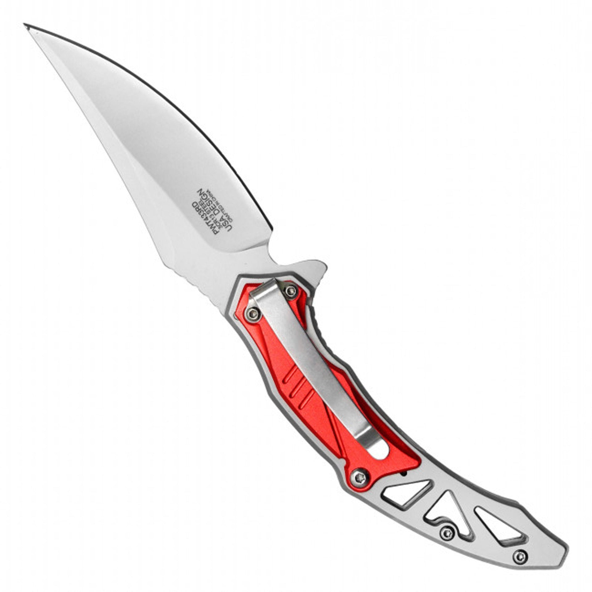 8.25" Pocket Knife - Red
