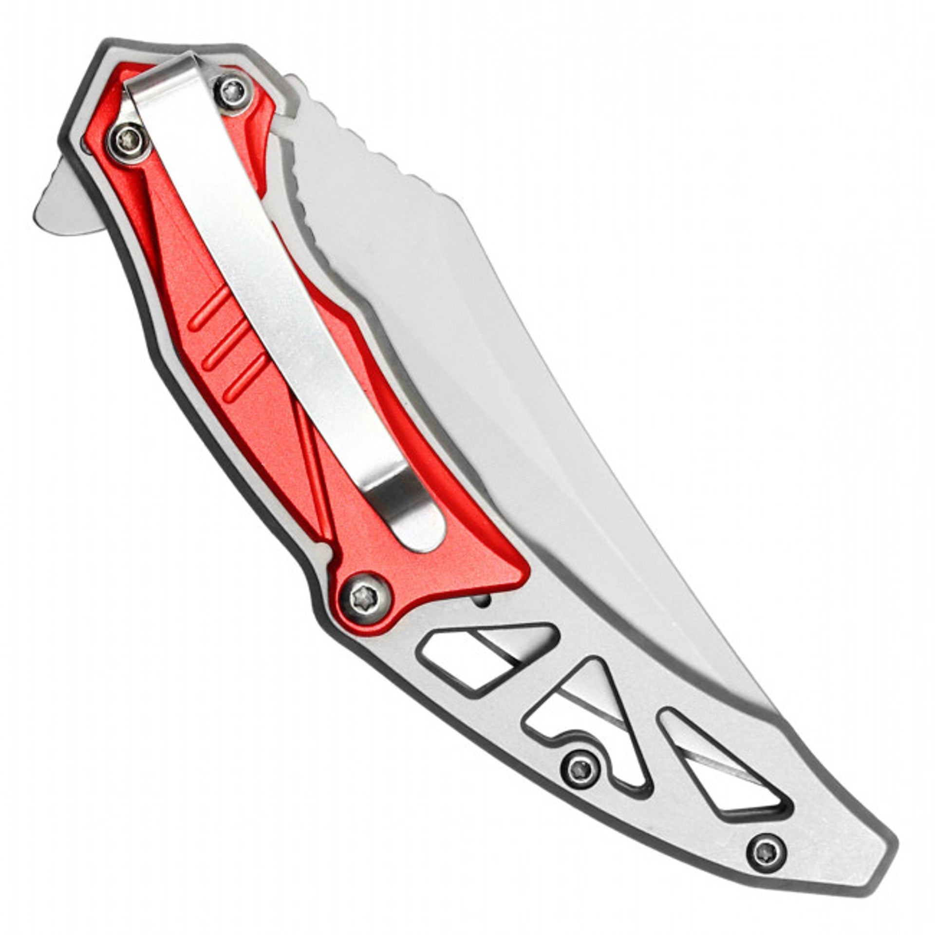 8.25" Pocket Knife - Red