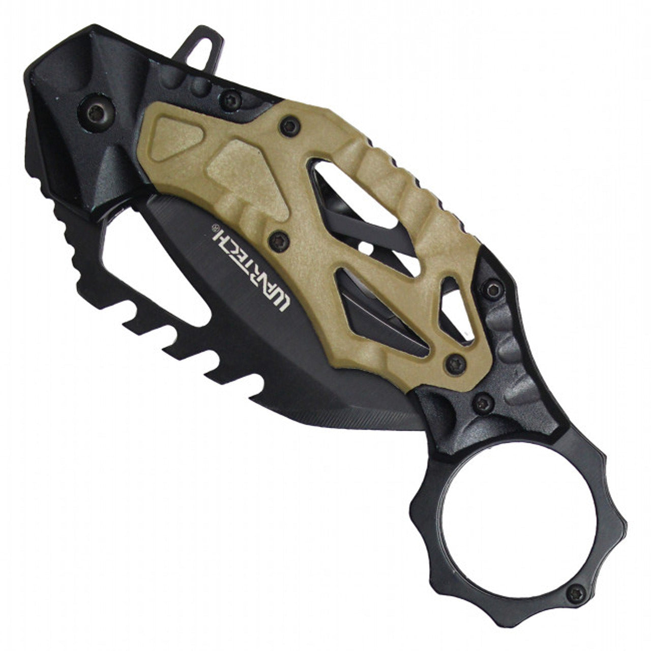 7.25" Pocket Karambit - Dirt Folding Tactical knife