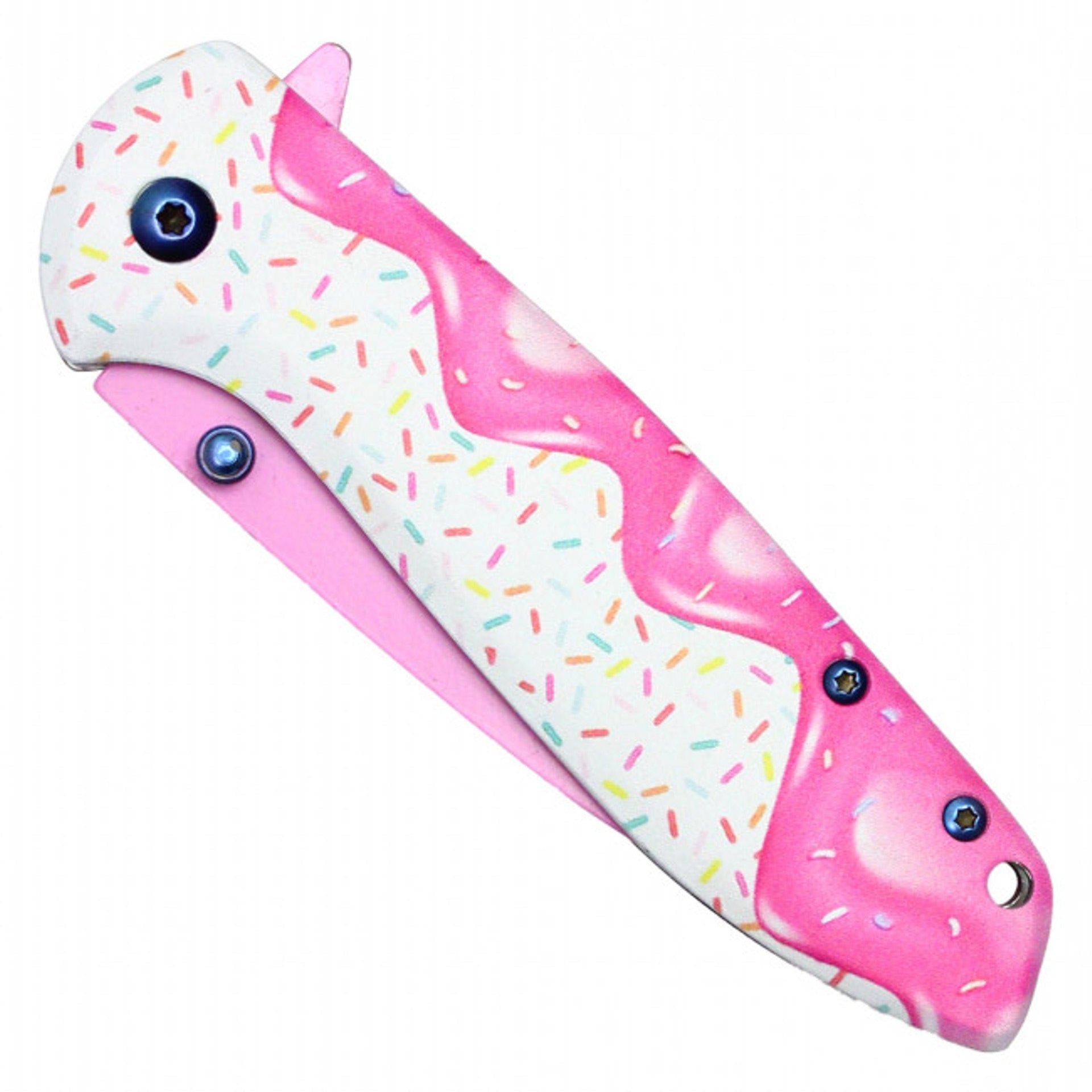 7.5" WarTech Assisted Opening Pocket Knife – Sweet Treats Exclusive