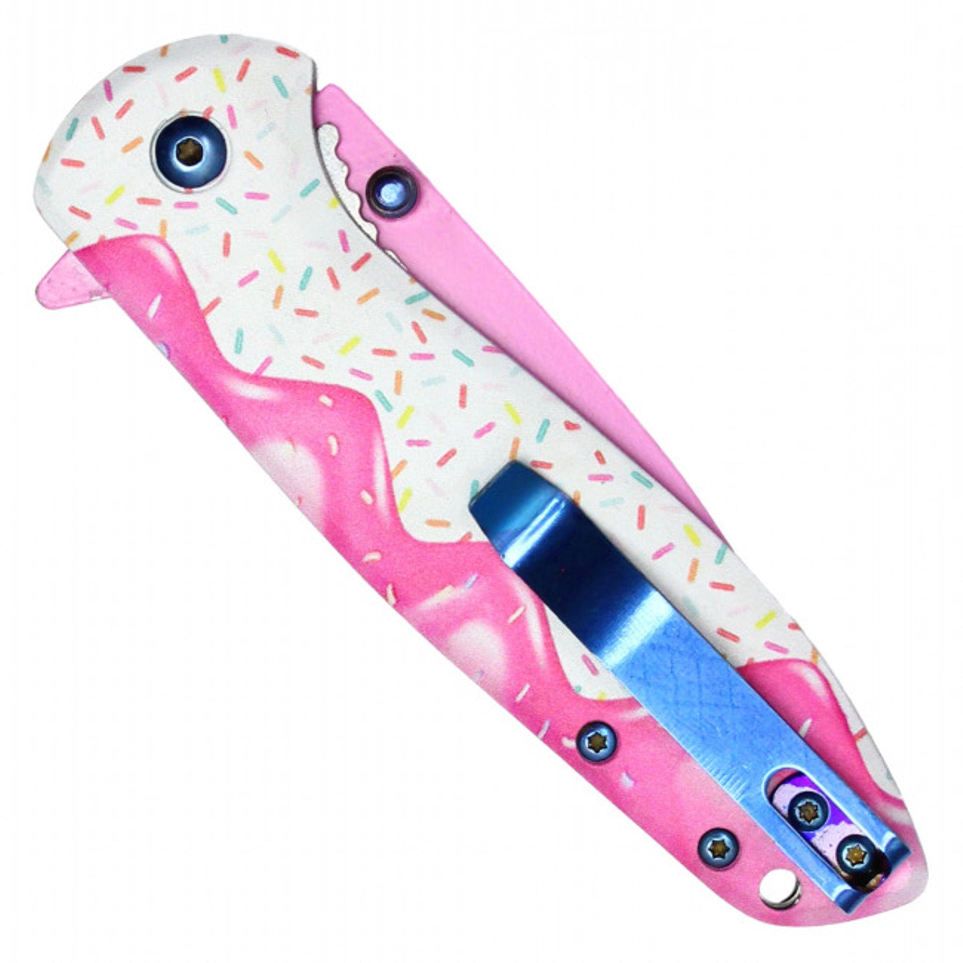 7.5" WarTech Assisted Opening Pocket Knife – Sweet Treats Exclusive