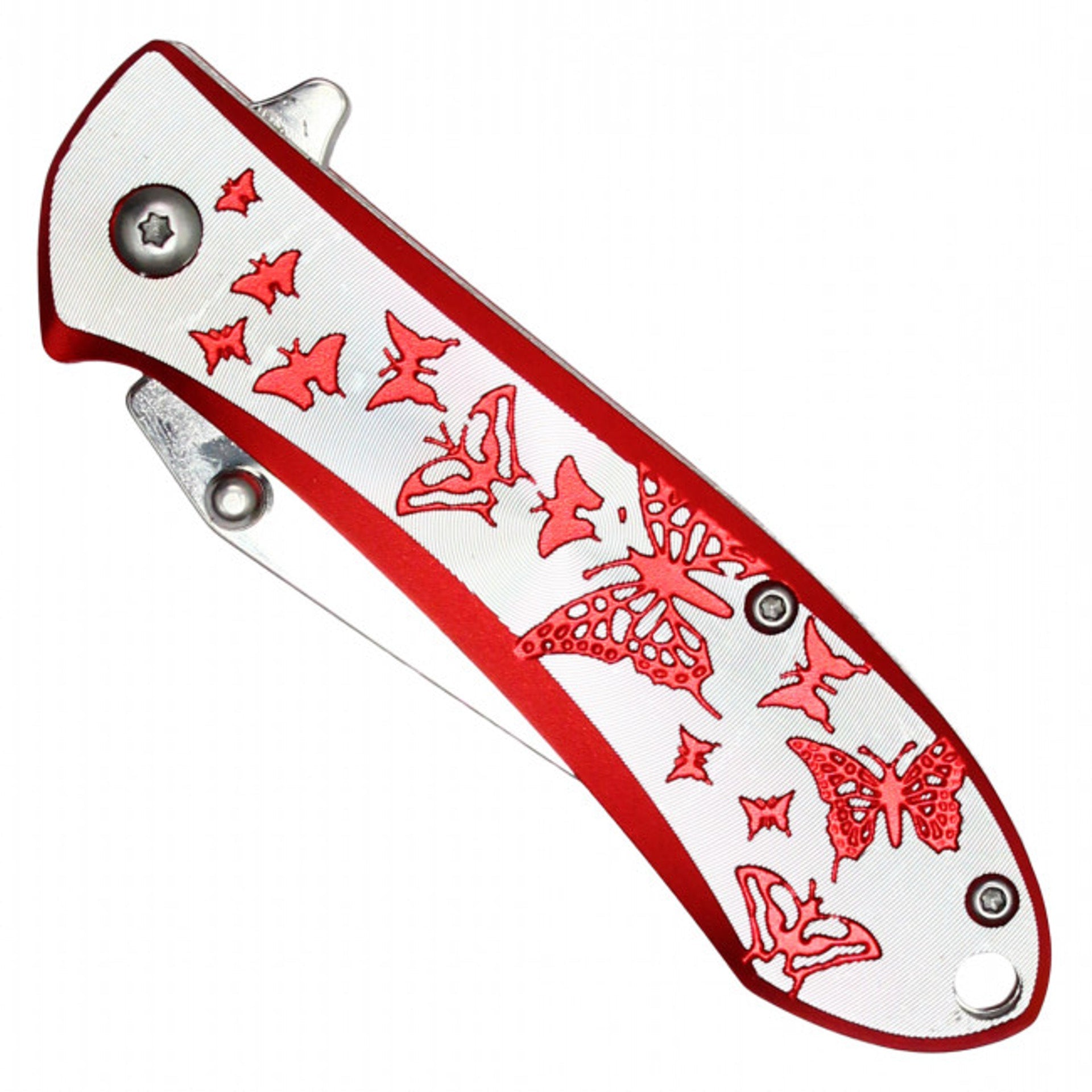 7" WarTech Assisted Opening Pocket Knife – Red Edition