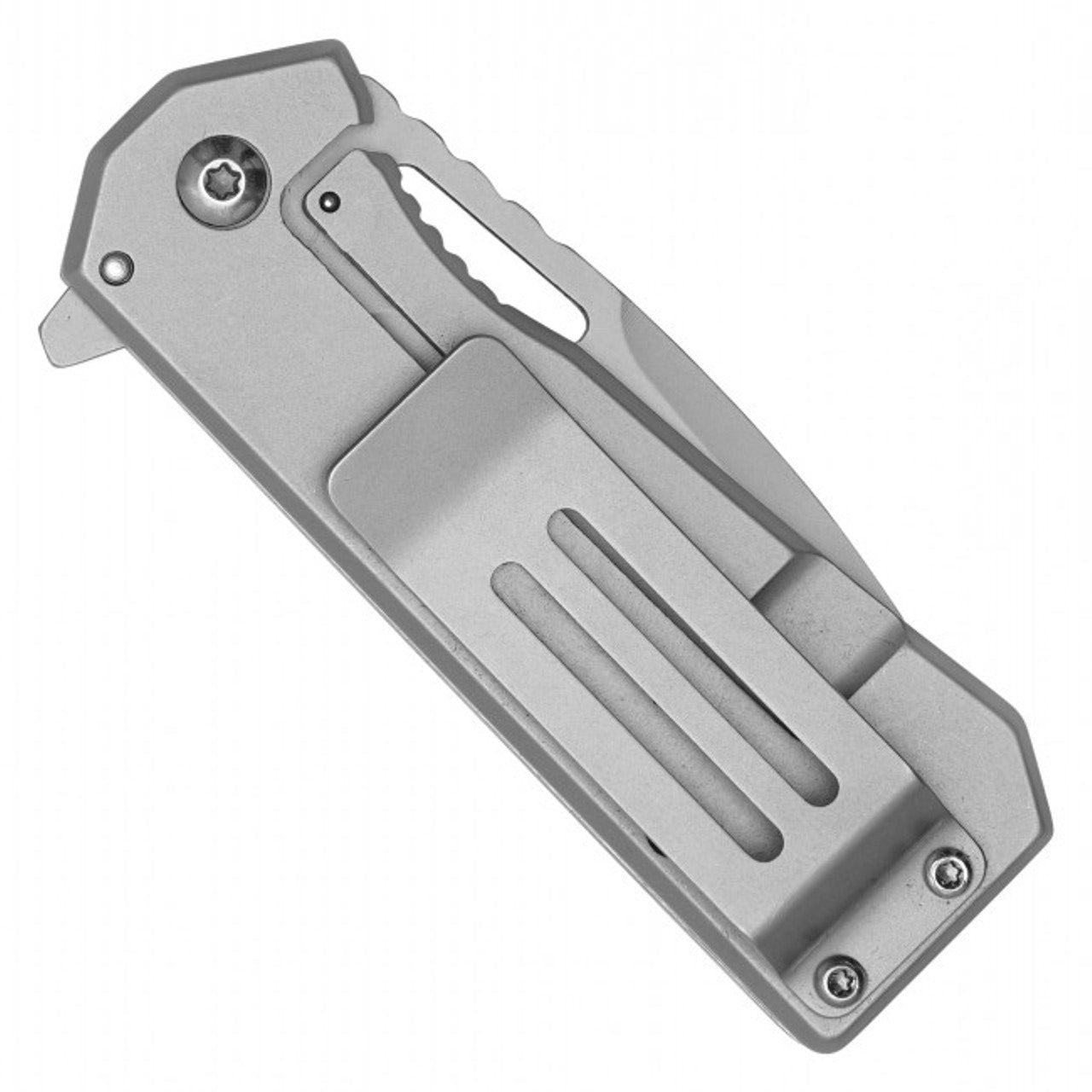 6.25" Silver USA Flag Pocket Knife – Patriotic & Reliable