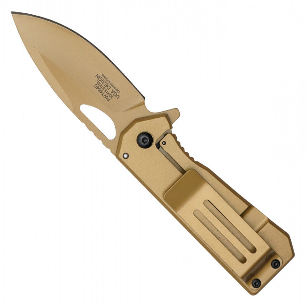 6.25" Gold Jackpot 777 Pocket Knife – Striking & Compact