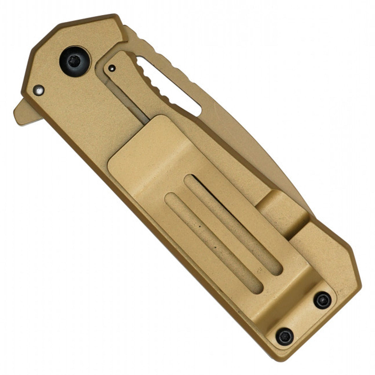 6.25" Gold Jackpot 777 Pocket Knife – Striking & Compact