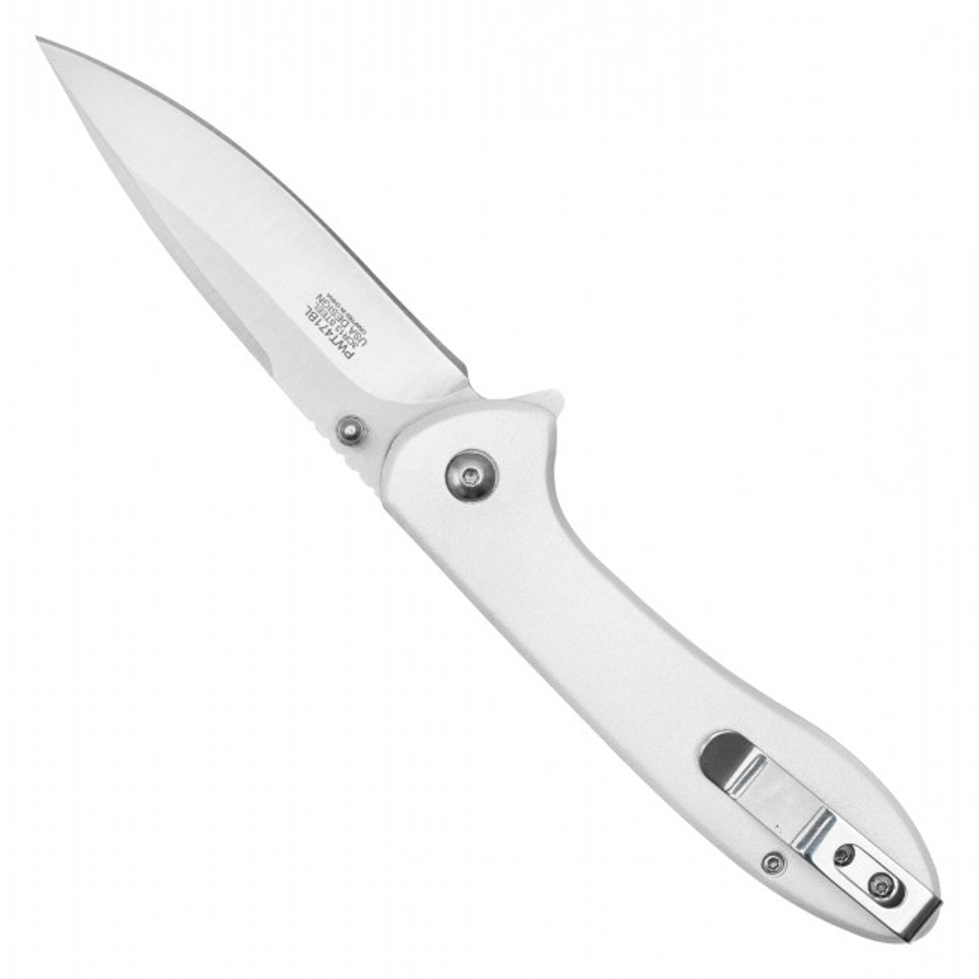 8" Silver Duck Folding Pocket Knife - Stainless Steel Blade with Nature Print Handle