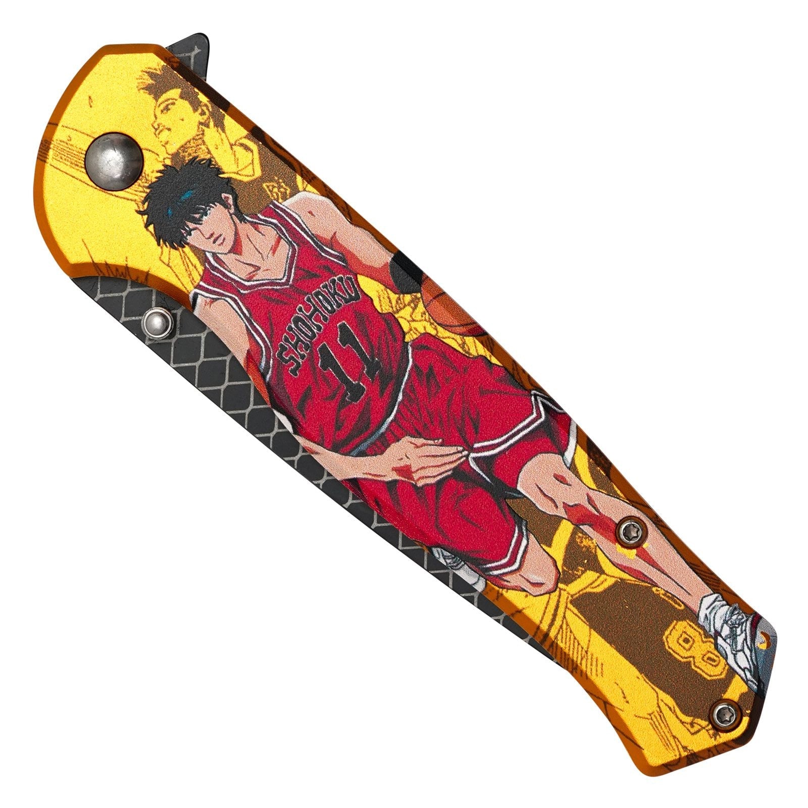 Kaede Rukawa Assisted Opening Pocket Knife – Slam Dunk Inspired