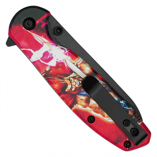 Lion-O Assisted Opening Pocket Knife – ThunderCats Inspired