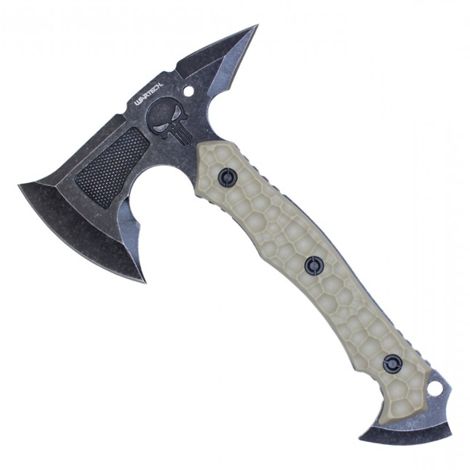 9 3/4" Skull Crusher Fixed Blade Axe with ABS Handle