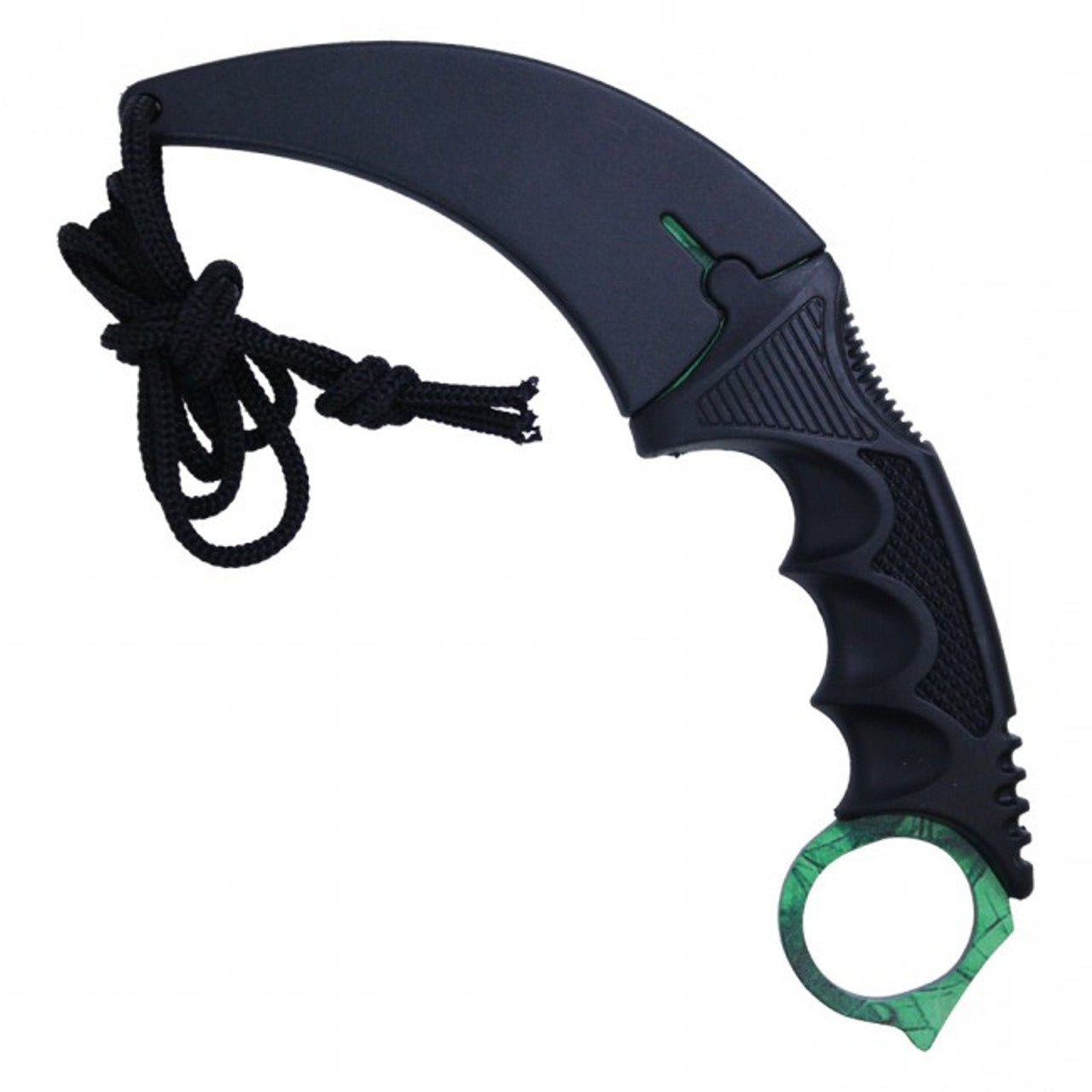 8" Tactical Karambit Hawkbill Neck Knife – Forest