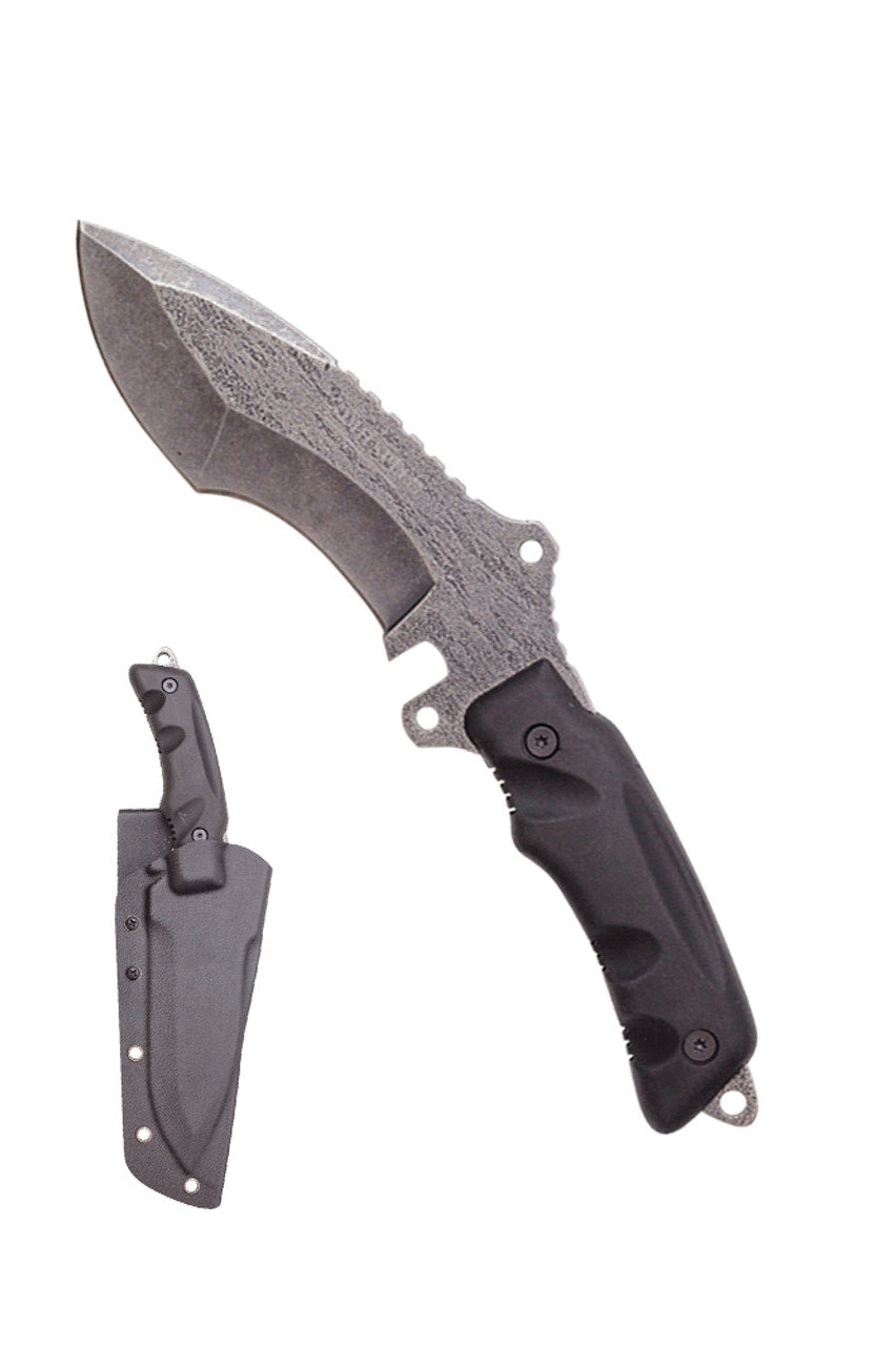 Milspec USA 11" Full Tang Titanium Blade Knife with Black ABS Handle