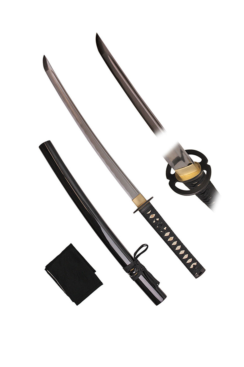 32" Full Tang Wakizashi with Musashi Tsuba – Precision, Strength & Traditional Craftsmanship