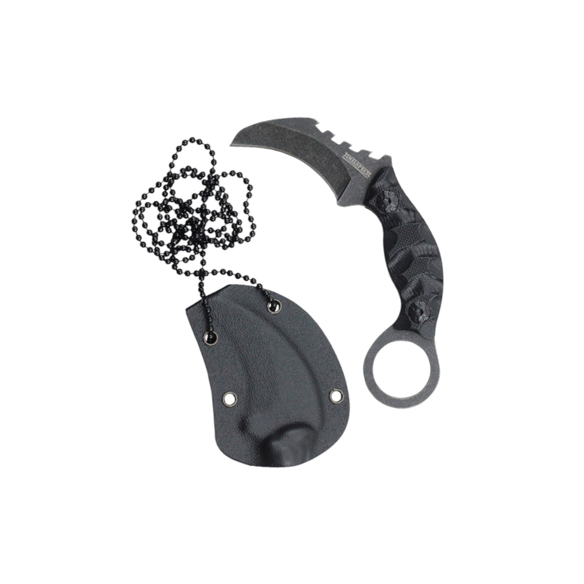 4.5" Karambit Tactical Stone-Washed Necklace Knife – Precision, Durability & Stealth