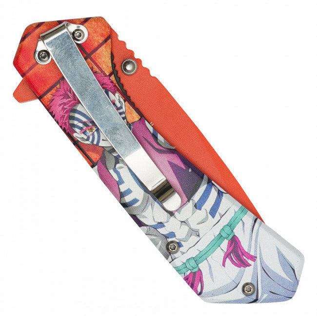 Akaza Variant 2 Assisted Opening Pocket Knife – Demon Slayer Inspired