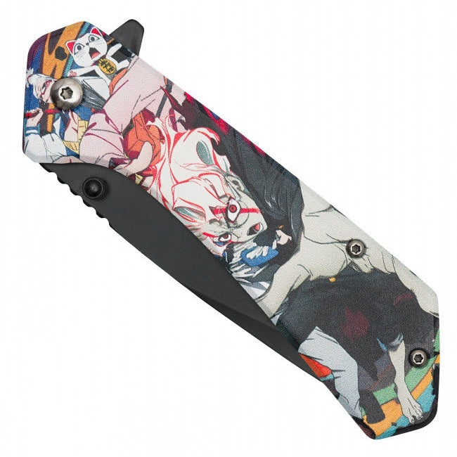 Okarun Assisted Opening Pocket Knife – Dandadan Inspired