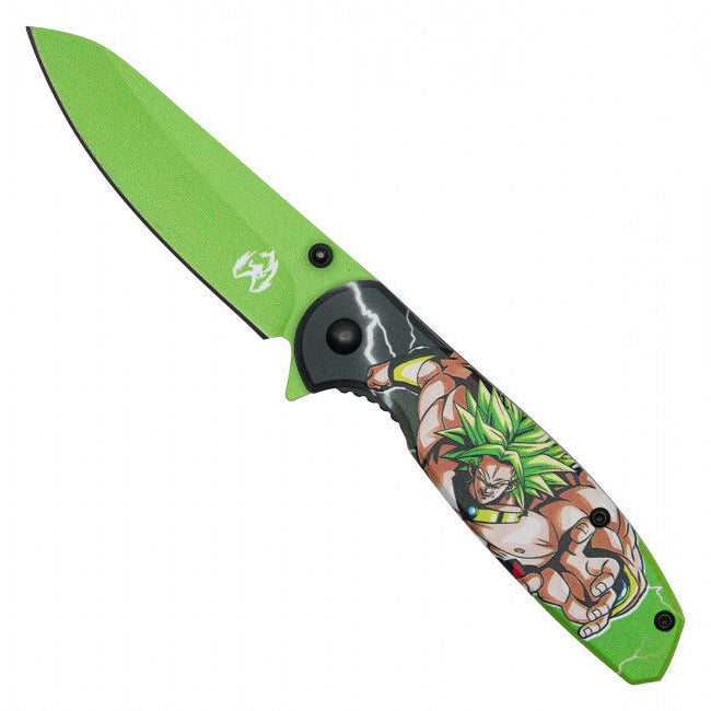 Broly Assisted Opening Pocket Knife – Dragon Ball Inspired