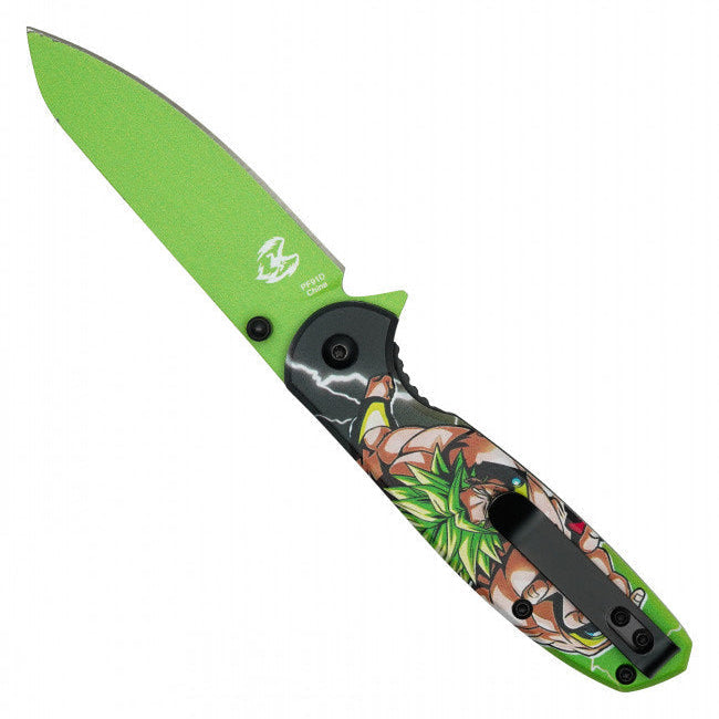 Broly Assisted Opening Pocket Knife – Dragon Ball Inspired