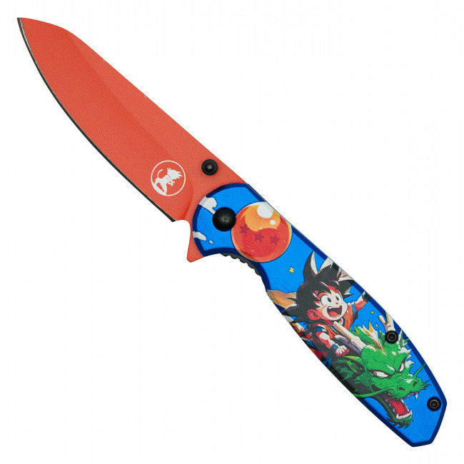 Kid Goku Assisted Opening Pocket Knife – Dragon Ball Inspired