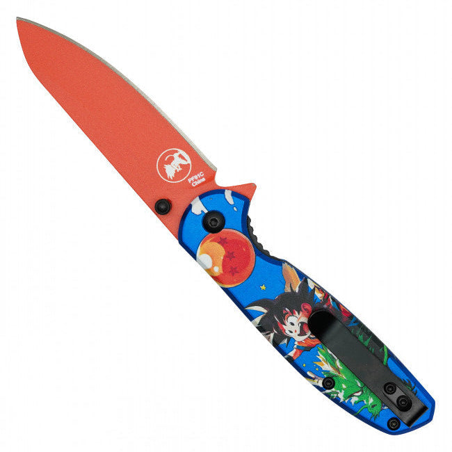 Kid Goku Assisted Opening Pocket Knife – Dragon Ball Inspired