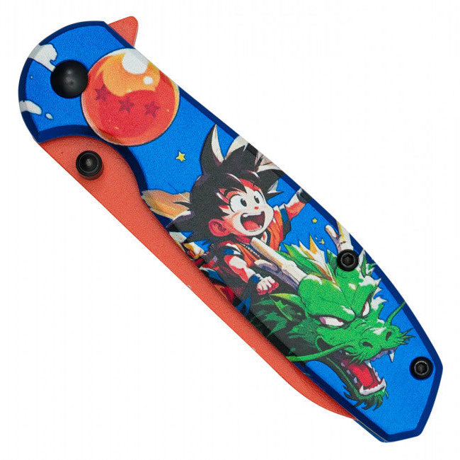 Kid Goku Assisted Opening Pocket Knife – Dragon Ball Inspired