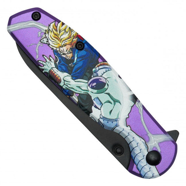Trunks vs Frieza Assisted Opening Pocket Knife – Dragon Ball Inspired