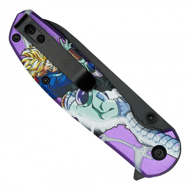Trunks vs Frieza Assisted Opening Pocket Knife – Dragon Ball Inspired