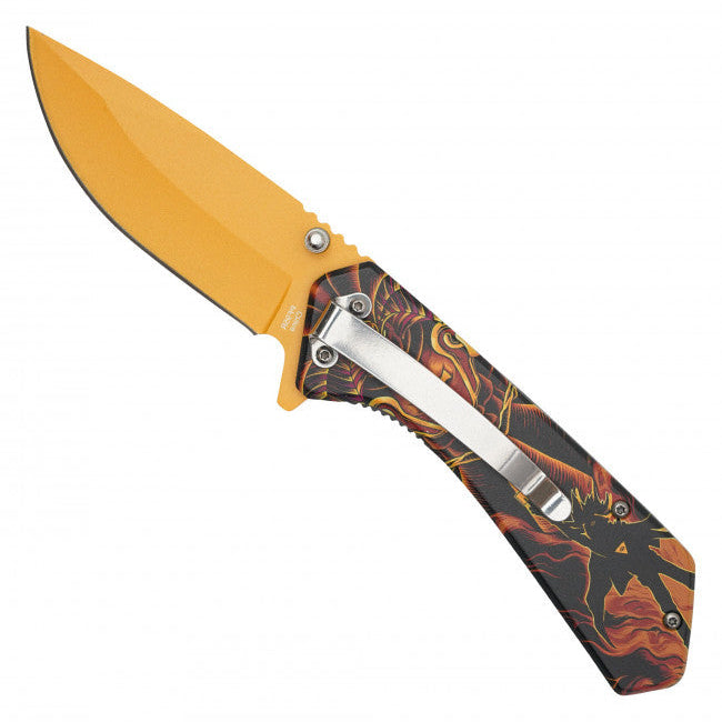 Exodia the Forbidden One Assisted Opening Pocket Knife – Yu-Gi-Oh Inspired