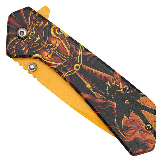 Exodia the Forbidden One Assisted Opening Pocket Knife – Yu-Gi-Oh Inspired