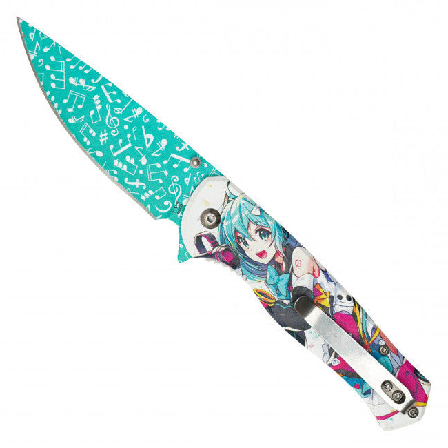 Hatsune Miku Assisted Opening Pocket Knife – Vocaloid Inspired