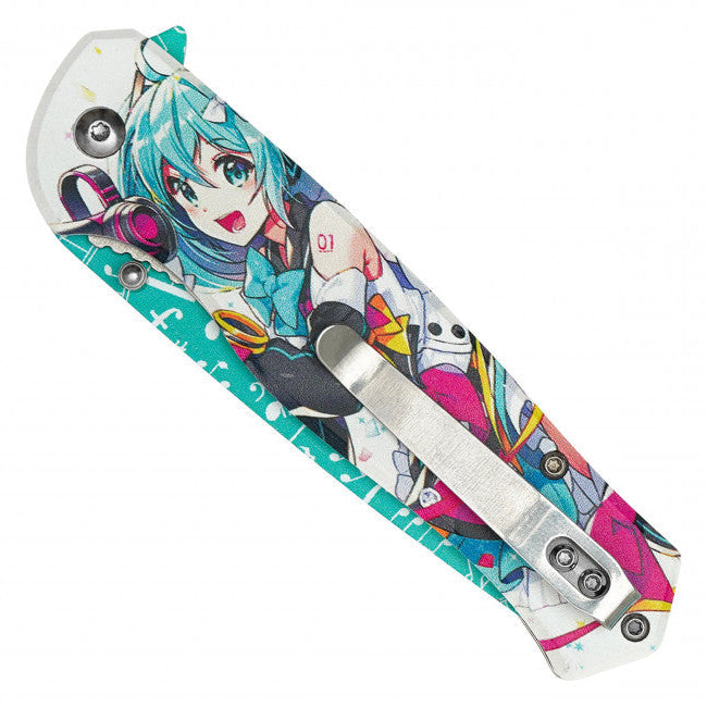 Hatsune Miku Assisted Opening Pocket Knife – Vocaloid Inspired