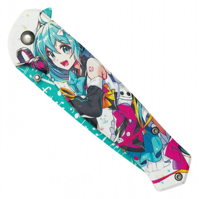 Hatsune Miku Assisted Opening Pocket Knife – Vocaloid Inspired