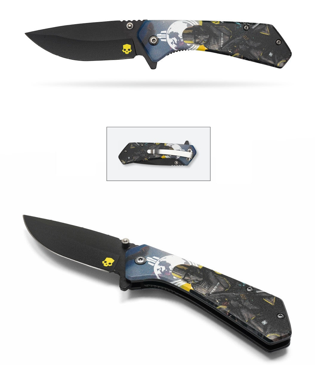 John Helldiver Assisted Opening Pocket Knife – Helldivers Inspired