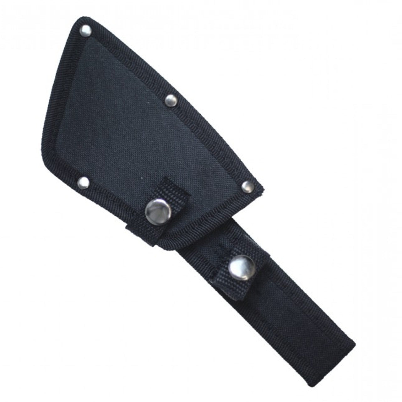 9.5" Fixed Blade Cleaver Knife with Sheath – Black